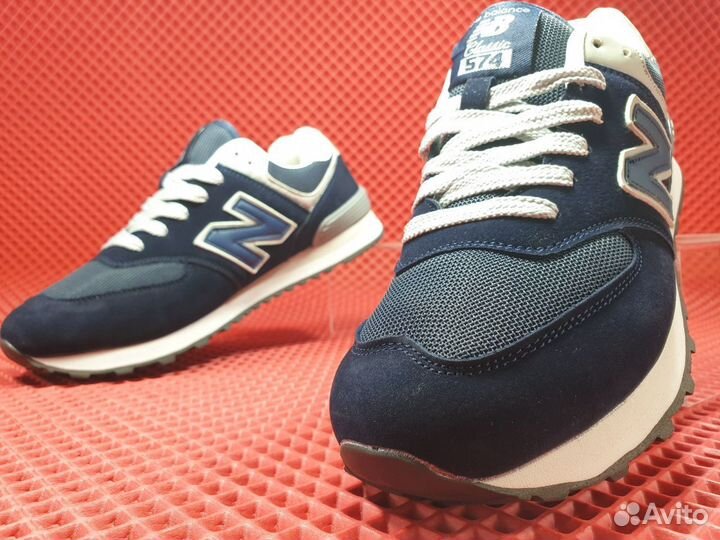 Кроссовки мужские New Balance 574 синие