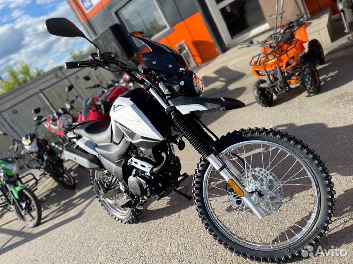 Мотоцикл fireguard 200 trail с птс