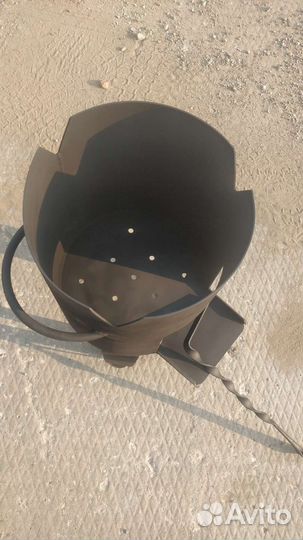 Печь+казан 12 л+кочерга+ шумовка