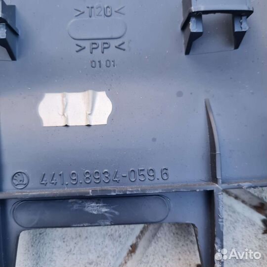 Пластик салона Skoda Felicia 1998