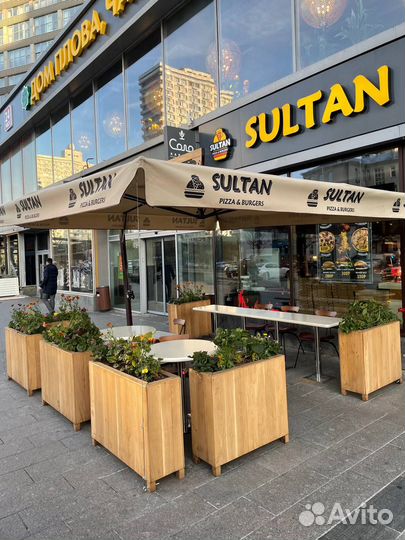 Зонты для кафе.Зонты боковые. Зонты уличные