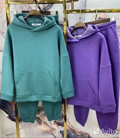 Спортивный костюм на флисе теплый 42,44,50