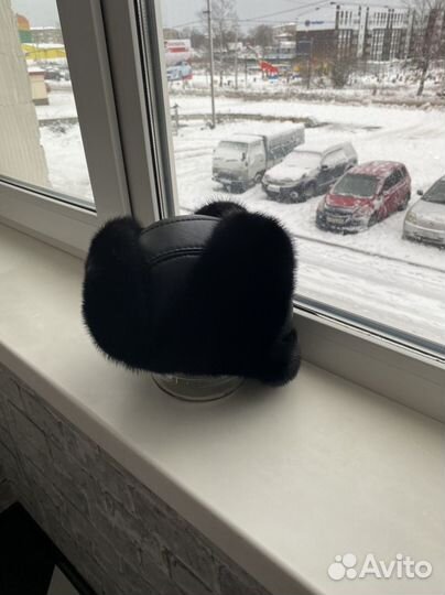 Меховая мужская кепка