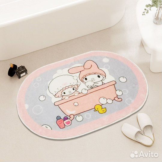 Коврики для ванной и туалета