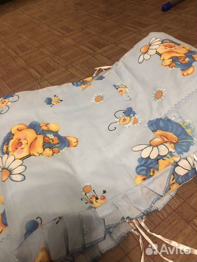 Бортики в детскую кроватку