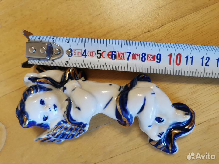Гжель фигурка ангел