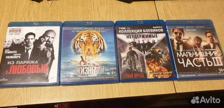 17 фильмов на Blu ray блю рей