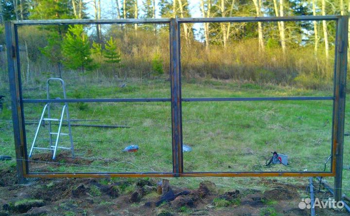 Ворота распашные