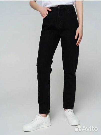 Джинсы прямые момс S