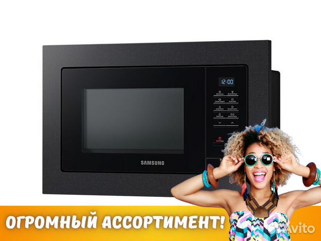 Микроволновая печь Samsung ms20a7013ab/BW