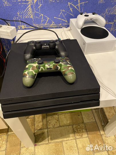Ps4 pro 1tb с играми