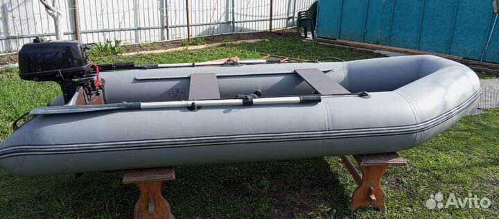 Лодка пвх с мотором комплект бу