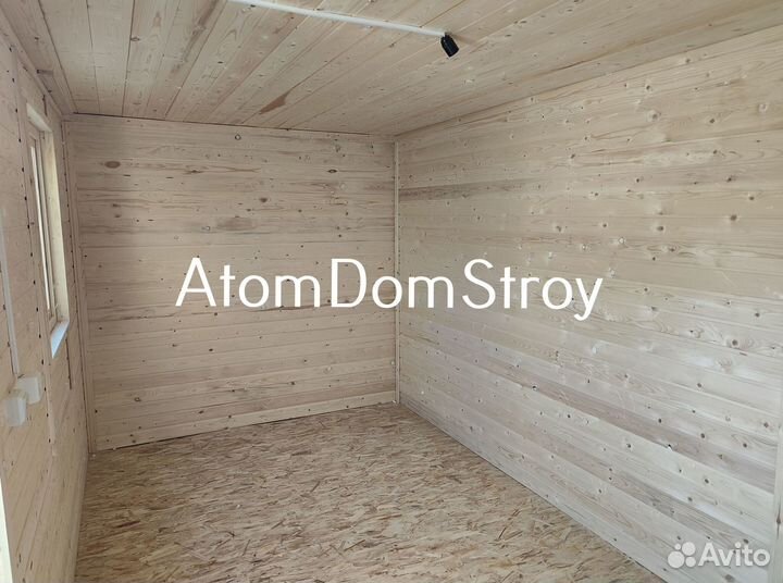 Бытовка дачная новая. Электрика в подарок