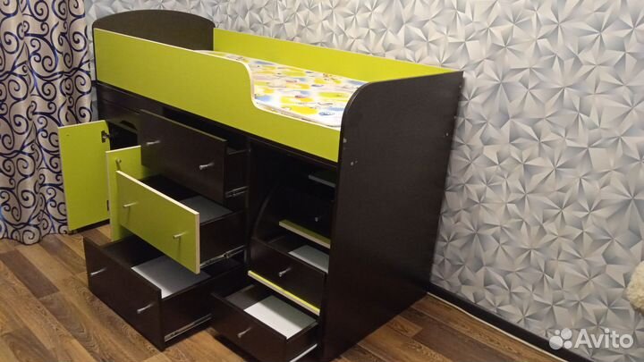 Детская кровать чердак