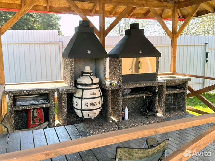 Барбекю печь, печь под казан, тандыр