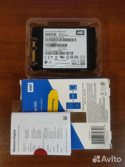 Диск WDS500G2B0A SSD 500 GB WD Western Digital