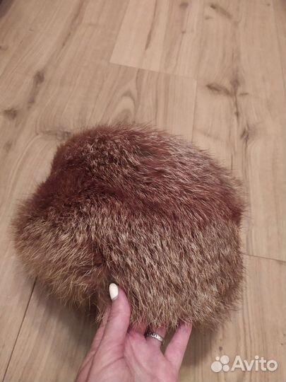 Шапка женская меховая из лисы