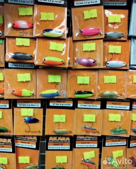 Форелевые блесна