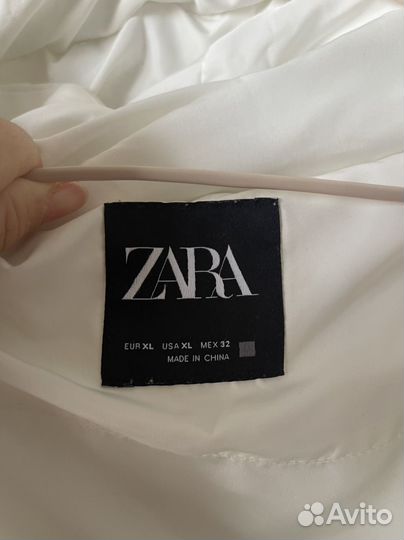 Куртка женская Zara белая