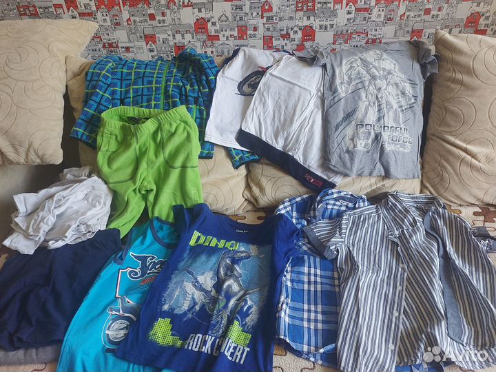 Пакет одежды для мальчика 116-122