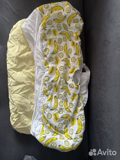 Бортик в коляску двусторонний