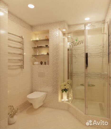 Ванные комнаты - ремонт под ключ