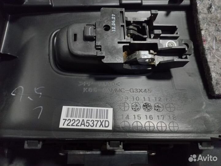 Карта(обшивка) задней левой двери Mitsubishi ASX