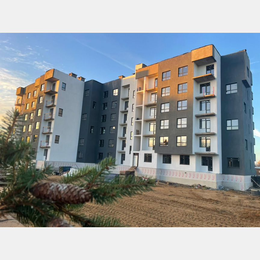 2-к. квартира, 38,1 м², 4/6 эт.