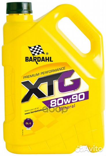 80w90 XTG GL-5 5L (мин. трансмиссионное масло)