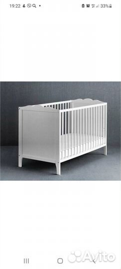 Кроватка IKEA хенсвик