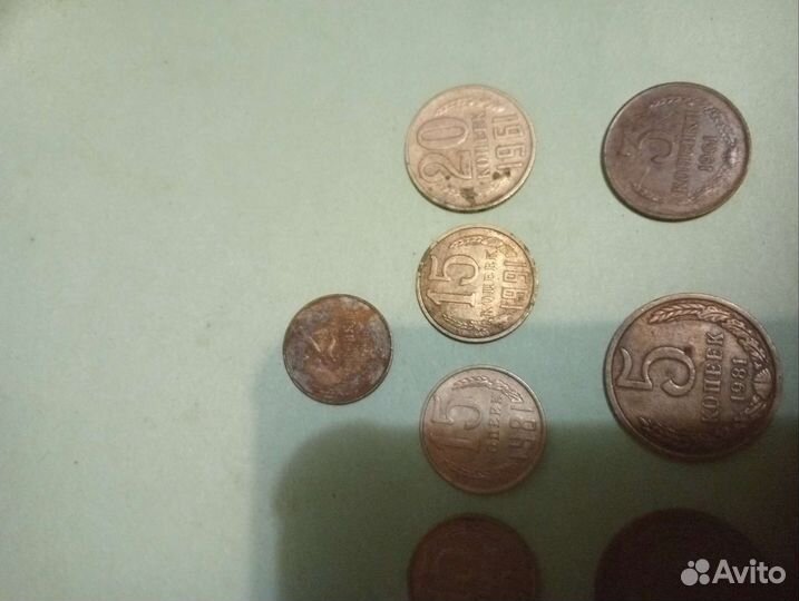 Монеты СССР оптом3500000 по отдельности 650тысяч