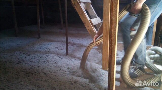 Утеплитель Эковата для кровли и мансады