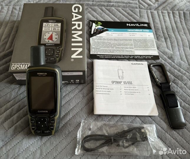 GPS навигатор Garmin gpsmap 65s