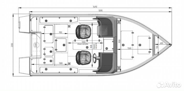 Northsilver 545 fish sport Скоро в наличии