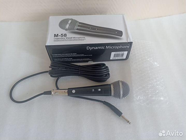 Вокальный микрофон М 58.(shure SM58)