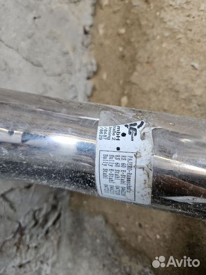 Кенгурятник на Mitsubishi pajero