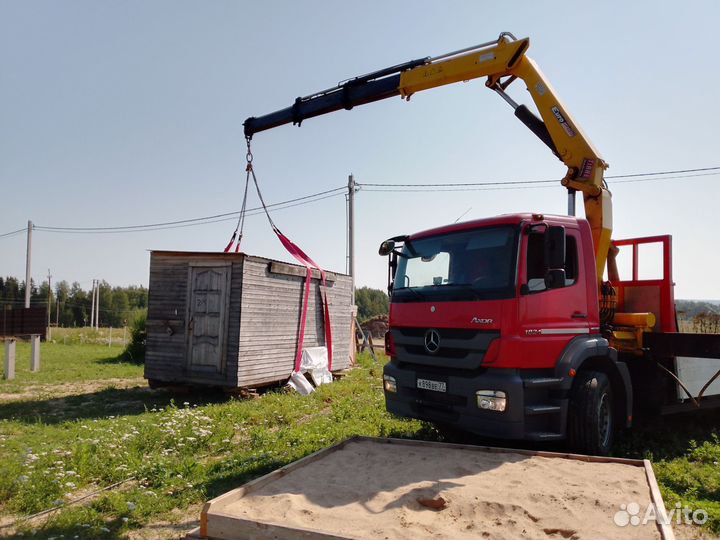Услуги крана манипулятора