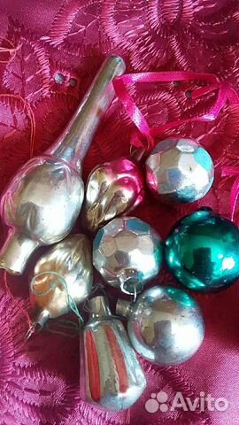 Елочные игрушки малютка СССР