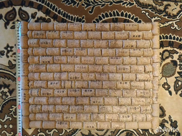 Коврик из пробок