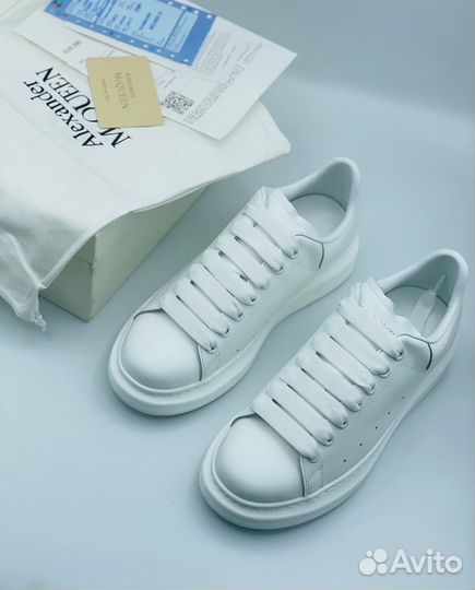 Кеды Alexander McQueen White