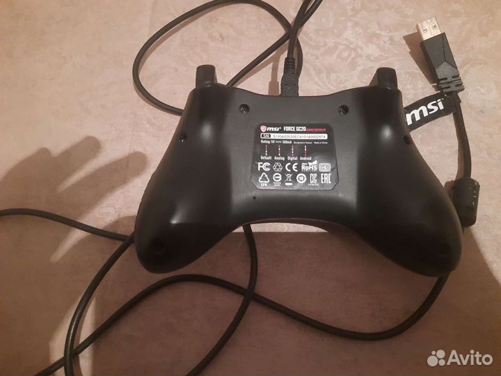 Геймпад для пк msi