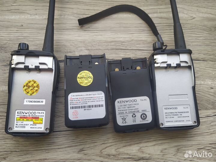 Рация Kenwood TH-F5