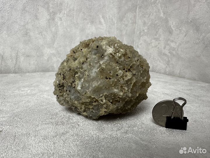 Агат с жеодой