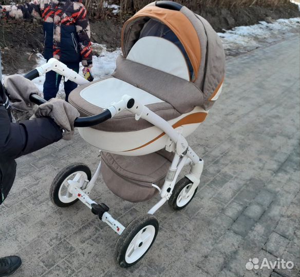 Коляска 2 в 1 adamex барлетта