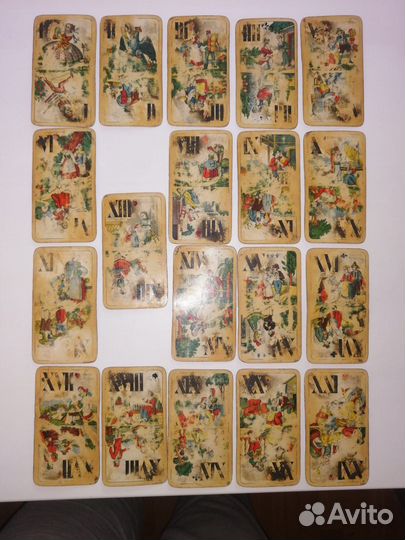 Карты антикварные - малая колода Галицкий (Галисий