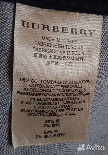 Джинсовая куртка/жакет /пиджак Burberry оригинал