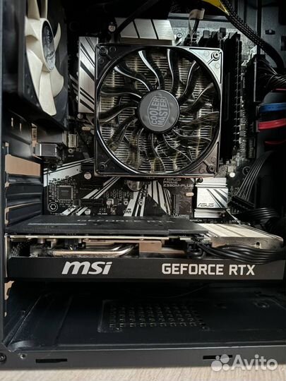 Видеокарта MSI GeForce RTX 3060 ti twin fan 8g