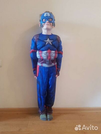 Карнавальный костюм капитан америка