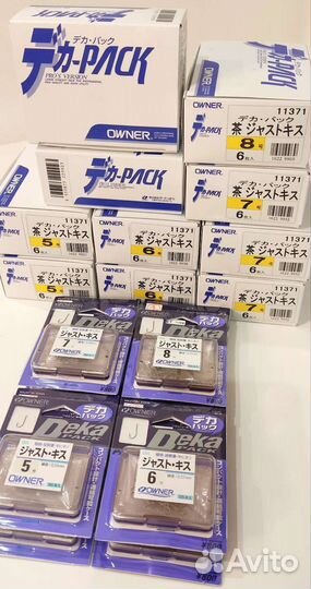 Крючки Gamakatsu F1, Hosoji Sode, Owner Deka Kisu