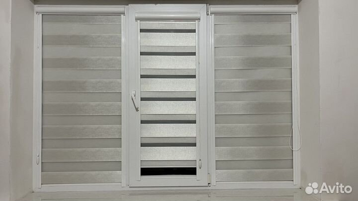 Жалюзи зебра день и ночь рулонные